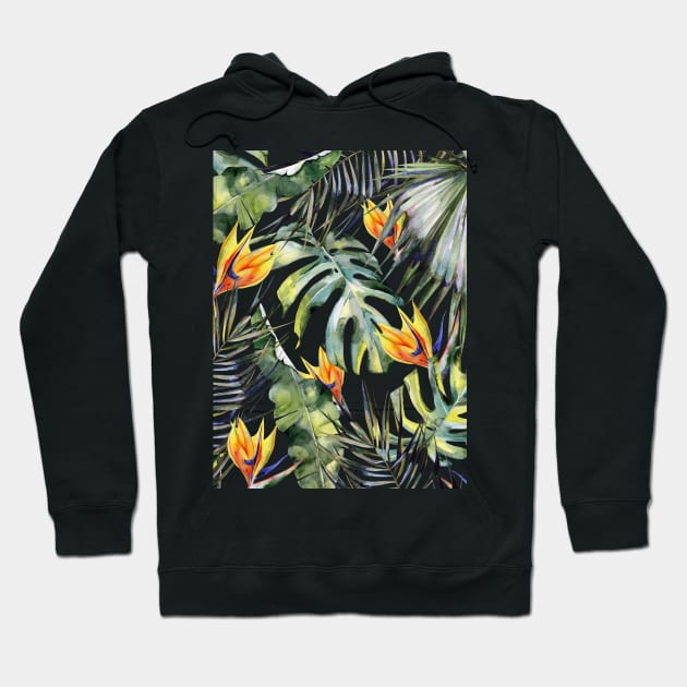 TROPICAL GARDEN B Hoodie by MagicDreams